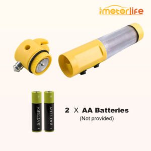 4 in 1 Car Safety Hammer, Emergency Escape Tool Seat Belt Cutter with Car Window Breaker LED Flash Light Beacon Light  Secure your safety with the essential 4-in-1 Car Emergency Escape