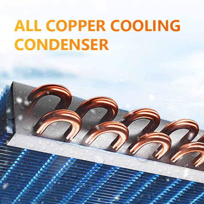 VETHY VS02-pro 12v/24v parking air conditioner, with twin-rotor compressor and 410 refrigerant - Image 4