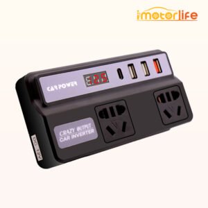 Car power inverter with 4USB ports+QC3.0  100w car power inverter