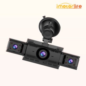 360 View 4 Channel Dash Cam Front and Rear Left Right Inside Camera for Cars, GPS and 5G Band WiFi, Night Vision, 160 Wide Angle, WDR, 24H Parking Mode